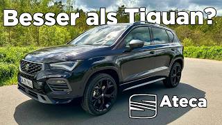 Seat Ateca 20 TDI FR – gute Alternative zum VW Tiguan Fahrbericht  Review [upl. by Maryanna]