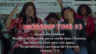 WORSHIP TIME 3  GROUPE SION Je nai que Toi [upl. by Yrtneg]