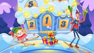 Christmas Advent Calendar 2023 First Week in Candy Crush Saga New Frontpage and Melody [upl. by Nosnek]