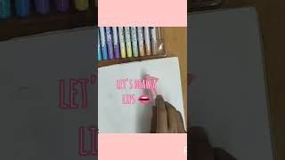 Doms soft brush pen unboxing domsaptsupport drawing afroz subscribe [upl. by Rusell604]