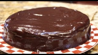 Ganache Chocolate Frosting amp Chocolate Cake  Cheryls Home Cooking [upl. by Nyar]