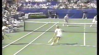 SabatiniGraf v NavratilovaMandlikova US Open 1989 pt7 [upl. by Asilrak]