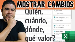 🚀 Nueva opción para Mostrar cambios en Excel en archivos compartidos [upl. by Adah]