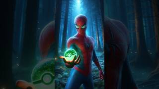 Spiderman Venom aur Captain America ke pokeballs me se kaunsa Pokemon niklega spiderman shorts [upl. by Direj370]