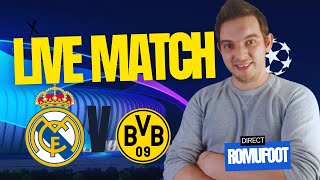 🔴 REAL MADRID VS DORTMUND LIVE MATCH UEFA LIGUE DES CHAMPIONS [upl. by Yebba]