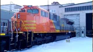 Locomotive EMD SD70ACe Starting Air Starter [upl. by Hartman]