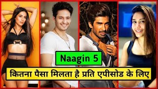 Real Name and Shocking Salary of Naagin 5 star cast  Naagin season 5 Actor and actress [upl. by Volkan]