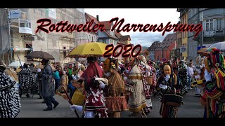 Rottweiler Narrensprung 2020 [upl. by Shelburne]