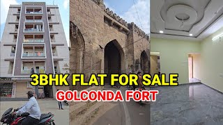 3BHK FLAT FOR SALE IN GOLCONDA FORT HYDERABAD FLAT FOR SALE IN HYDERABAD [upl. by Alenoel]