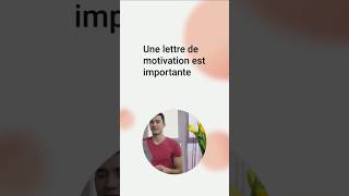 Une lettre de motivation pour un job dété en France [upl. by Einehpets584]