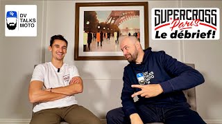 DV TALKS MOTO Le débrief du Supercross de Paris 2024 avec Marvin Musquin [upl. by Htebizile637]