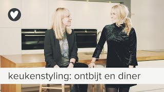 keukenstyling ontbijt en diner  vtwonen  tips [upl. by Boccaj]