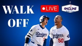 Division Lead Saved Mookie Betts Hits First Dodgers Walk Off Home Run Shohei Ohtani Homers Too [upl. by Kliment]