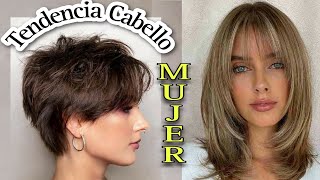 💯 Tendencias Cabello 202324 💇‍♀️ CORTES y ESTILOS de PELO para MUJERES de toda edad [upl. by Adal512]