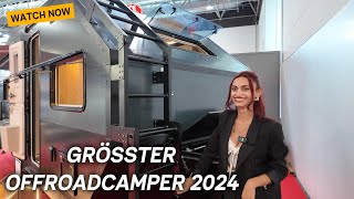 Größter OFFROADCAMPER auf dem Caravan Salon 2024 in Düsseldorf [upl. by Aurelius]