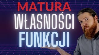 Odczytywanie własności funkcji z wykresu PEWNIAK funkcje cz1 MATURA PODSTAWA [upl. by Ynohtna]