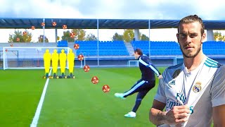 FREE KICK MASTERCLASS WITH GARETH BALE 💥 [upl. by Yonita]