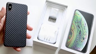 Unboxing An iPhone XS In 2022 [upl. by Deyes]