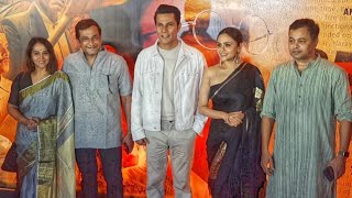 Randeep HoodaSubodh Bhave Prasad OakAmruta Khanvilkar Swatantra Veer Savarkar Screening [upl. by Enyalb22]