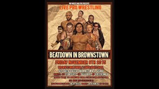 PWE Archives  Beatdown in Brownstown Tyler Copeland vs Derek Moss  November 6th 2015 Match [upl. by Nylirac]