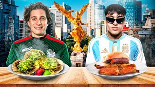 Batalla de ASADO MÉXICO vs ARGENTINA con Tiago PZK [upl. by Eenrahc175]