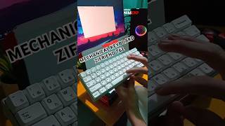 ZIFRIEND T62  Mechanical Keyboard Review  Keycaps JP keyboard mechanicalkeyboard zifriend [upl. by Trebor]