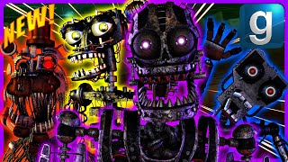 Gmod FNAF  Review  Brand New Endoskeleton amp Scrap Animatronic SNPCs [upl. by Rosabelle]