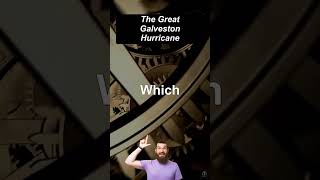 The Great Galveston Hurricane GreatGalvestonHurricane Historian NaturalDisasters StormSurge USH [upl. by Anauqat]