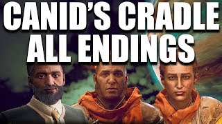 Canid’s Cradle Walkthrough  All 4 Outcomes amp Endings The Outer Worlds [upl. by Feerahs]