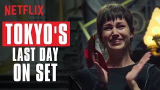 Tokyos Emotional Farewell  Úrsula Corberó  Money Heist  Netflix India [upl. by Anrym]