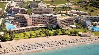 Sun Beach Resort Hotel Ialissos Rhodes Greece [upl. by Adlih]