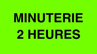 Minuteur 2 heures  minuterie de 120 minutes avec signal sonore BIP à la fin [upl. by Durante]