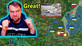 Update from Ukraine  Awesome A Surprise Strike of Ukraine in Kursk Broke the Ruzzian defense line [upl. by Ellerahs6]