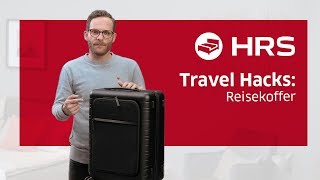 ► Top Reisekoffer im Test ✓ Besser unterwegs mit HRS ║ Koffer Tipps 👜 [upl. by Lieno]