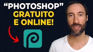 Ótimo Editor de Foto Online e Gratuito Alternativa ao Photoshop [upl. by Ahsaelat]