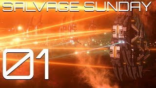 Stellaris  Salvage Sunday 01  Slitz Republic Being REALLY behind [upl. by Maridel]