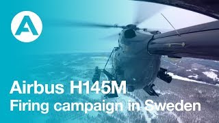 H145M firing campaign in Sweden 70mm Laser Guided Rockets [upl. by Pinter564]