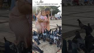 Barcelona Nope sa Plaza Rizal lang ni sya sa Tagbilaran Bohol Phil Hadlok sa birds si baby Jya [upl. by Elke]