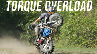 Mini Bike Dirt Drag Racing Gone Wrong [upl. by Mary]