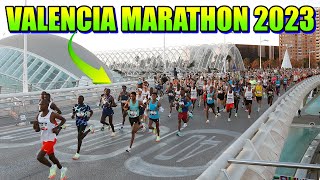 MARATONA DE VALENCIA 2023  Valencia Marathon 2023 Full Race [upl. by Clo]