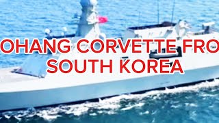 POHANG CORVETTE FROM KOREA [upl. by Narhet901]