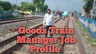 RRB NTPC Goods Train Manager Job Profile [upl. by Wivestad]