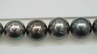 44pcs Multicolor 812mm  SR AAA Quality Tahitian Pearl Necklace NL1554 THMIX3 [upl. by Ecyal]