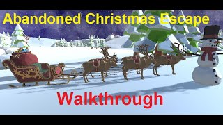 Walkthrough Abandoned Christmas Escape [upl. by Merrie]