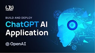 Build and Deploy Your Own ChatGPT AI App in JavaScript  OpenAI Machine Learning [upl. by Yeslah]