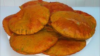 Matar ki Masala Puri  हरे मटर की खस्ता पूरी  Matar ki Kachori । Green Peas masala Poori [upl. by Sissie]