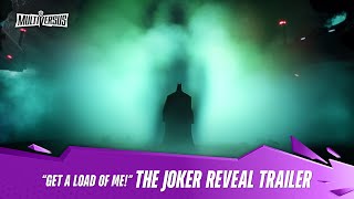 MultiVersus – Official The Joker “Get a Load of Me” Reveal Trailer [upl. by Buiron742]