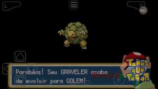 Como Evoluir Graveller no Pokemon Fire Red [upl. by Jules]