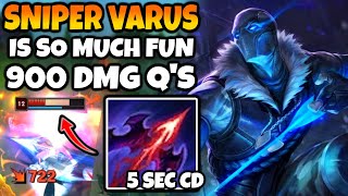 SNIPER VARUS MID does HALF HP Qs on almost NO CD [upl. by Esinrahc]