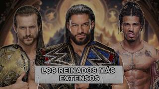 Los reinados MÁS LARGOS en la HISTORIA de la WWE [upl. by Enra941]